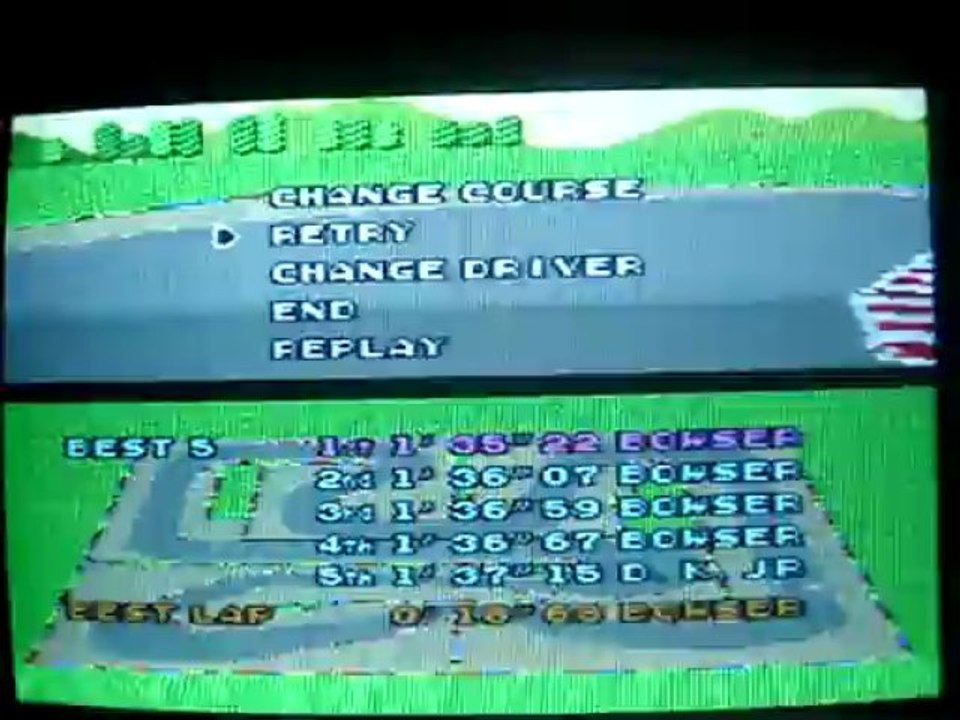 Mario Circuit 2 NBT 1'35"22 (Pal)