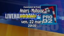 Extrait Angers - Mulhouse - Handball PRoD2