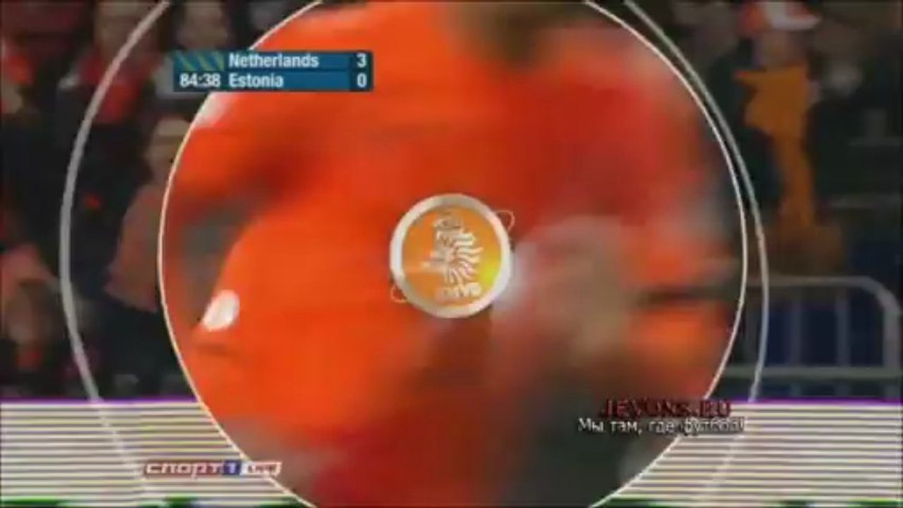 Голландия - Эстония 3:0