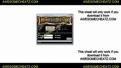 Heroes of Destiny Cheat Hack Free Coins Gems 2013