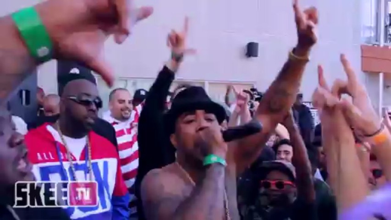 Problem, Bad Lucc & Trae Tha Truth "Like Whaaat" Live @ SXSW "Nice Kicks" Pool Party, Austin, TX, 03-14-2013 Pt.2
