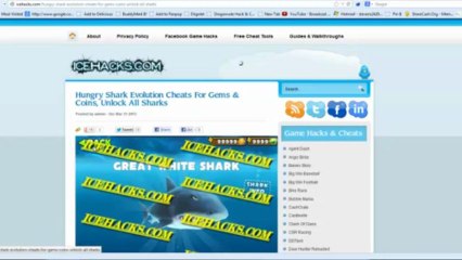 Learn How To Get Free Gems On Hungry Shark App, Hungry Shark Gems Cheat 2013