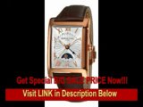 [BEST BUY] Frederique Constant Men's FC-330MS4MC4 Carree Moonphase Silver Moonphase Dial Watch