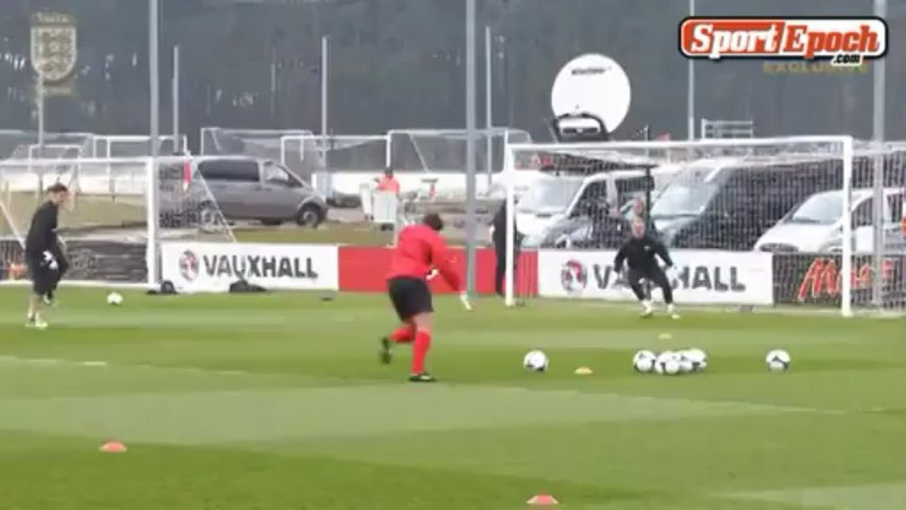 [www.sportepoch.com]Couples : Joe Hart to your life fighting to prepare for the World Cup in England