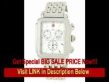 [BEST PRICE] Michele Woman's MWW06J000008 Deco XL Diamond Stainless Steel Bracelet Watch