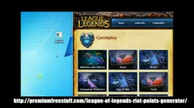 Pirater League of Legends RP Code Generator [Hack] [téléchargement] March 2013