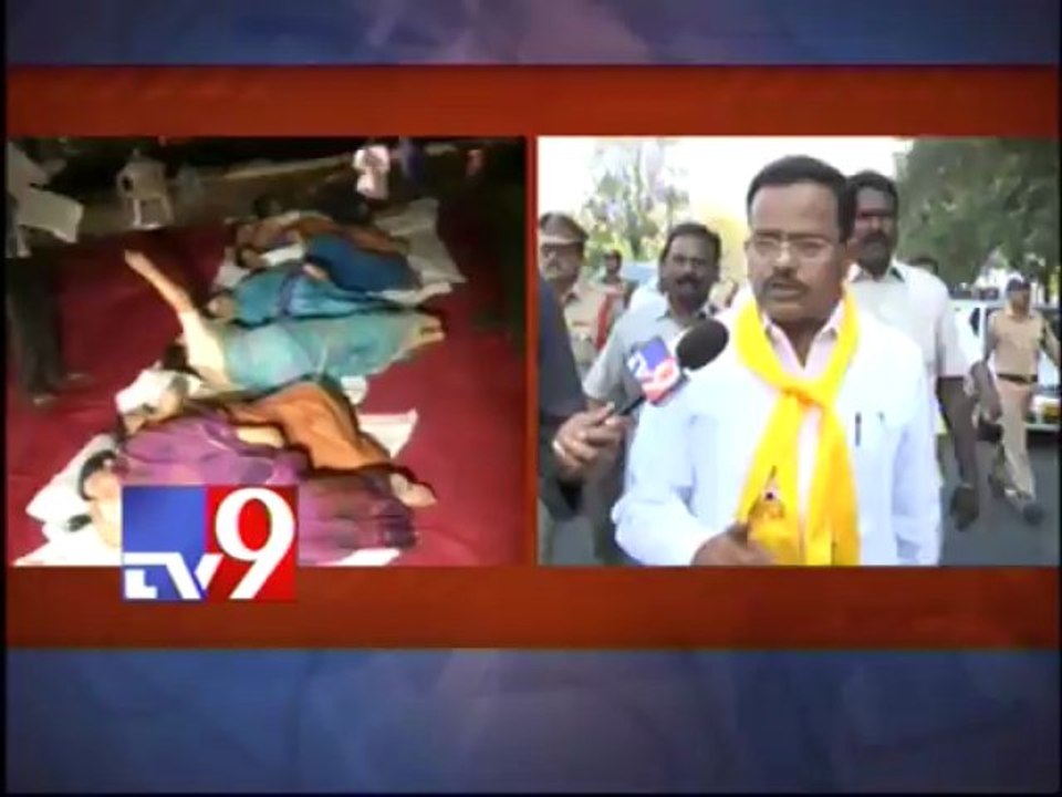 TDP MLA padayatra on power cuts