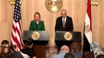 مؤتمر صحفي حول الوصول للتهدئة في غزة