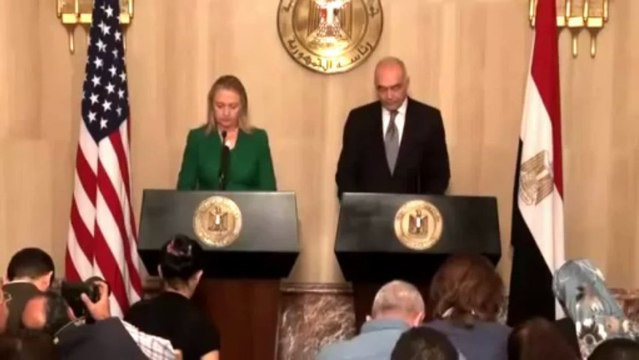 مؤتمر صحفي حول الوصول للتهدئة في غزة