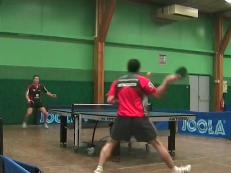 Tennis de Table - P. Karim VS TAFFIN Emmanuel Part4
