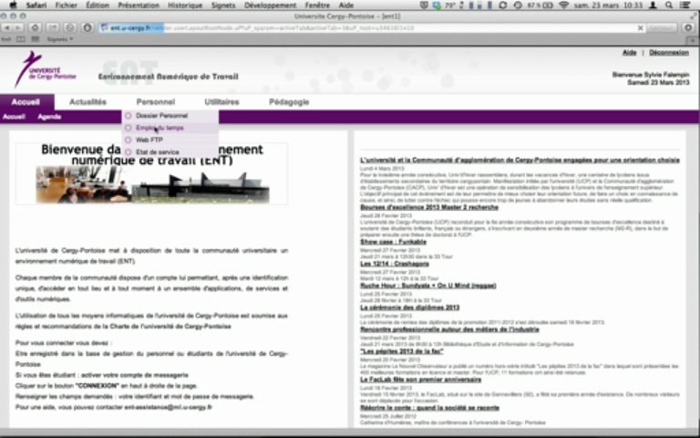 Emploi Du Temps Iut Ville D Avray