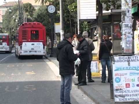 Napoli - Sciopero dei trasporti 1 (22.03.13)