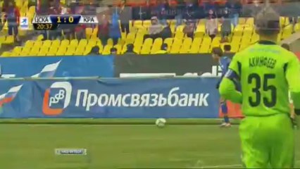 ЦСКА - Краснодар 21 тур 2013 1 тайм