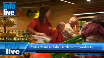 Swiss chain to label settlement products