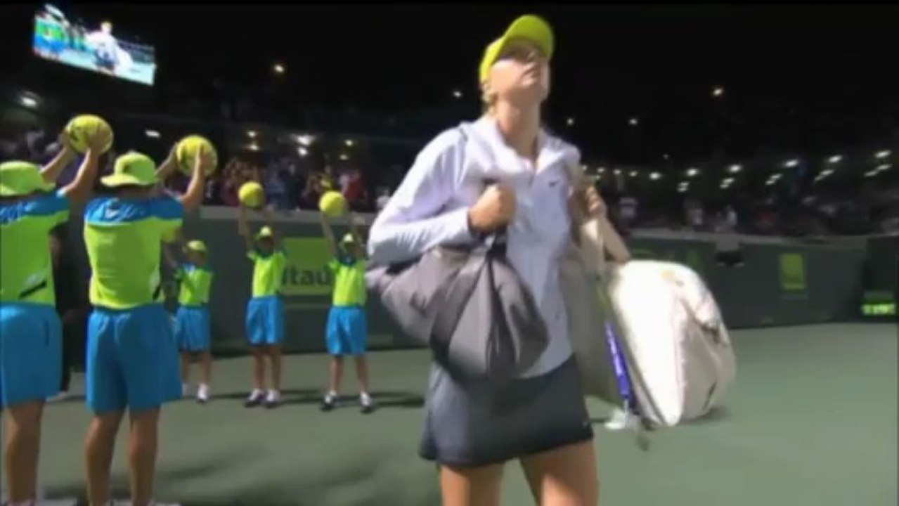 Miami: Sharapova brennt auf Titel-Doppelpack - Zakopalova muss büßen