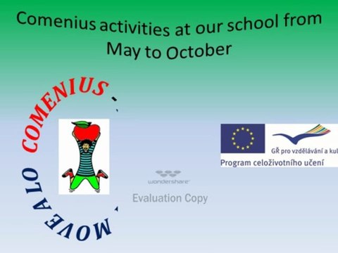 CZECH REPUBLIC - Comenius activities at our school from May to October 2012