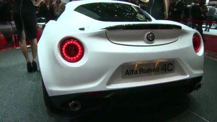 Alfa Romeo 4C - Salone di Ginevra 2013