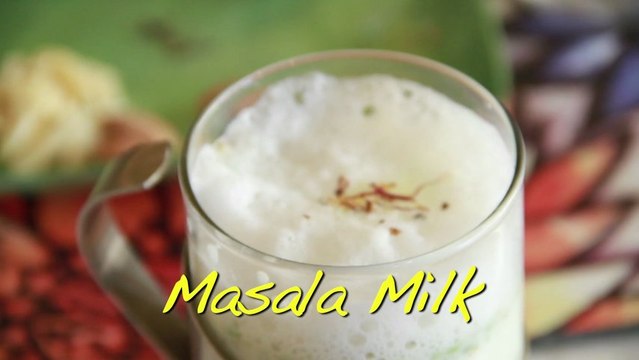 Masala Milk - Holi Special - Flavoured Milk Recipe by Annuradha Toshniwal [HD]