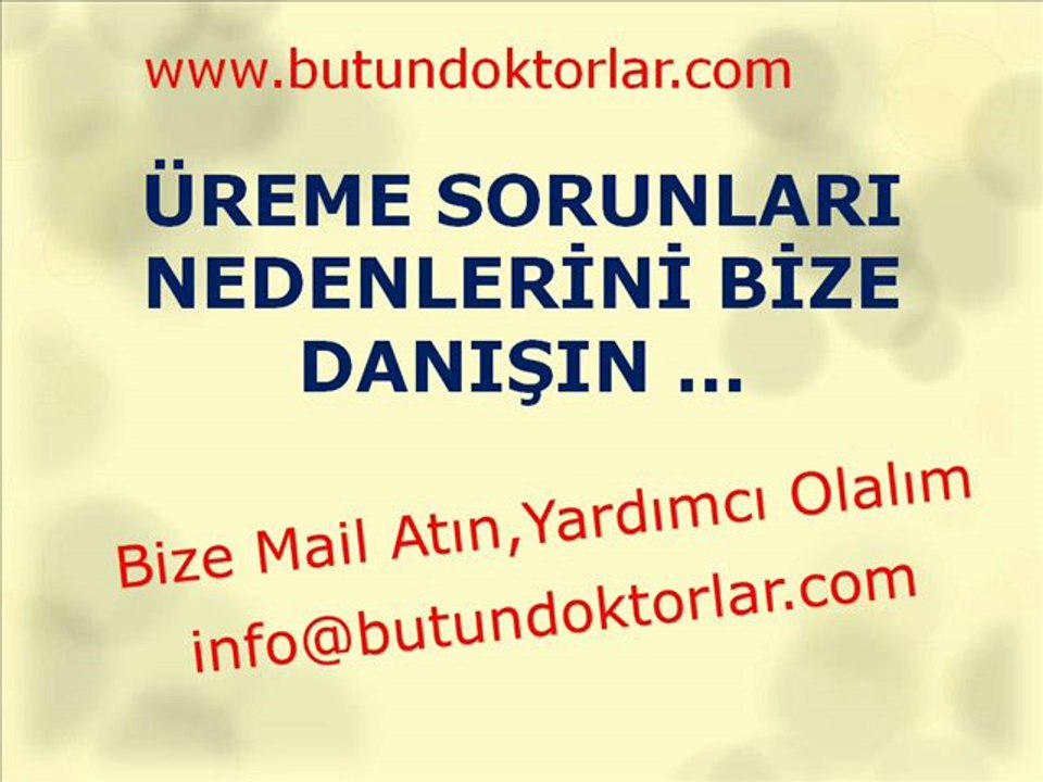 Üreme Sorunları Nasıl Oluşur,Üreme Sorunları Nedenleri,