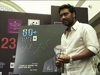 Ajay supports Earth Hour