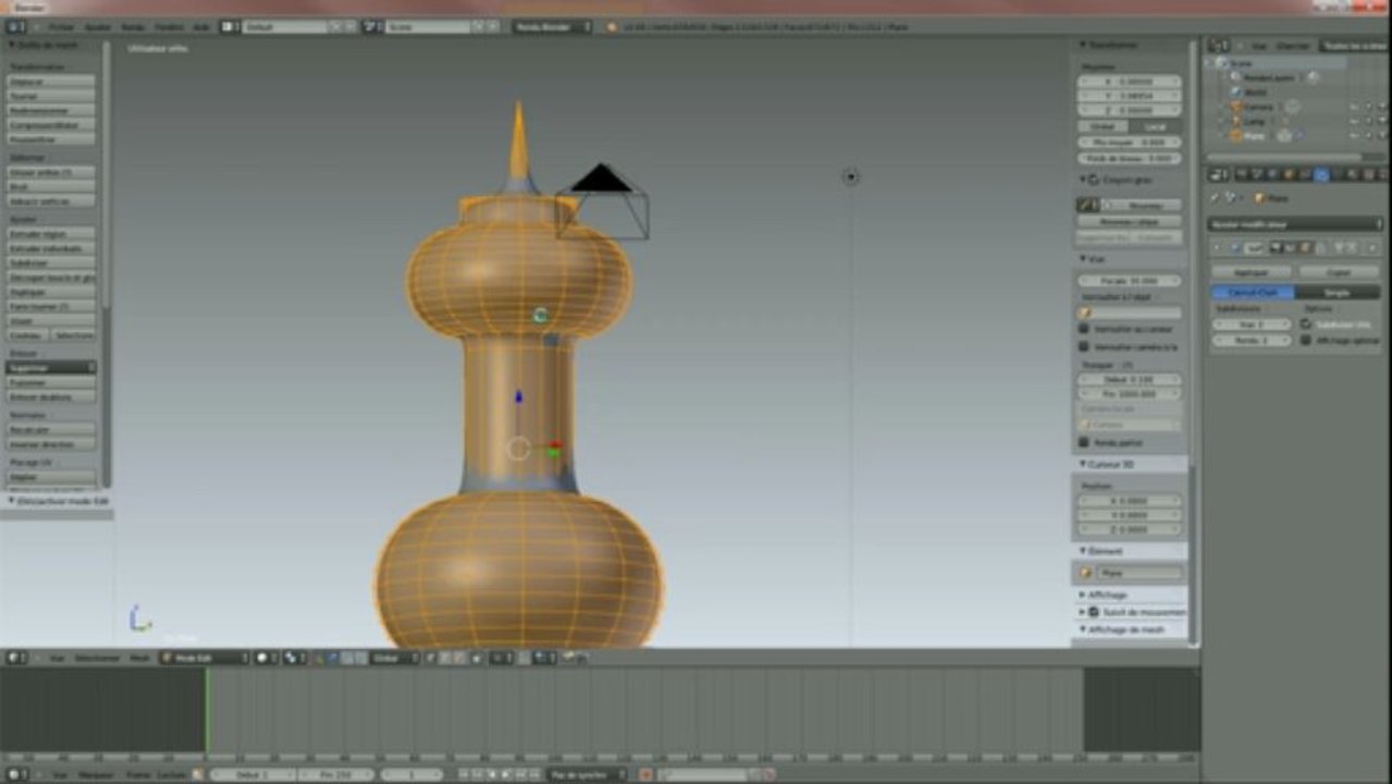 Formation Blender 266 outil spin