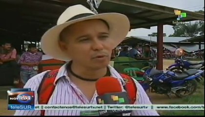 Campesinos colombianos esperan cambiar modelo agrícola