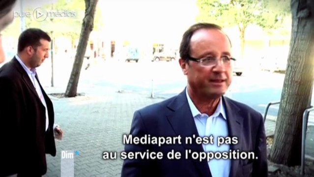 François Hollande et Mediapart