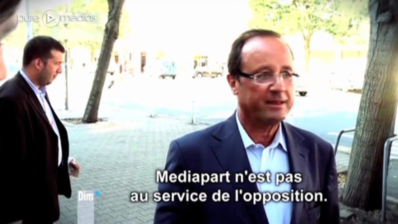 François Hollande et Mediapart