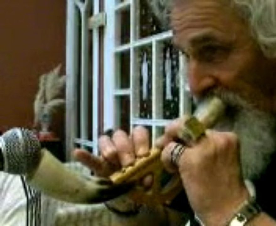 CLEMATRIX JOUE DE LA CORNE DE VACHE AVEC SON GROUPE DE MUSICIENS !