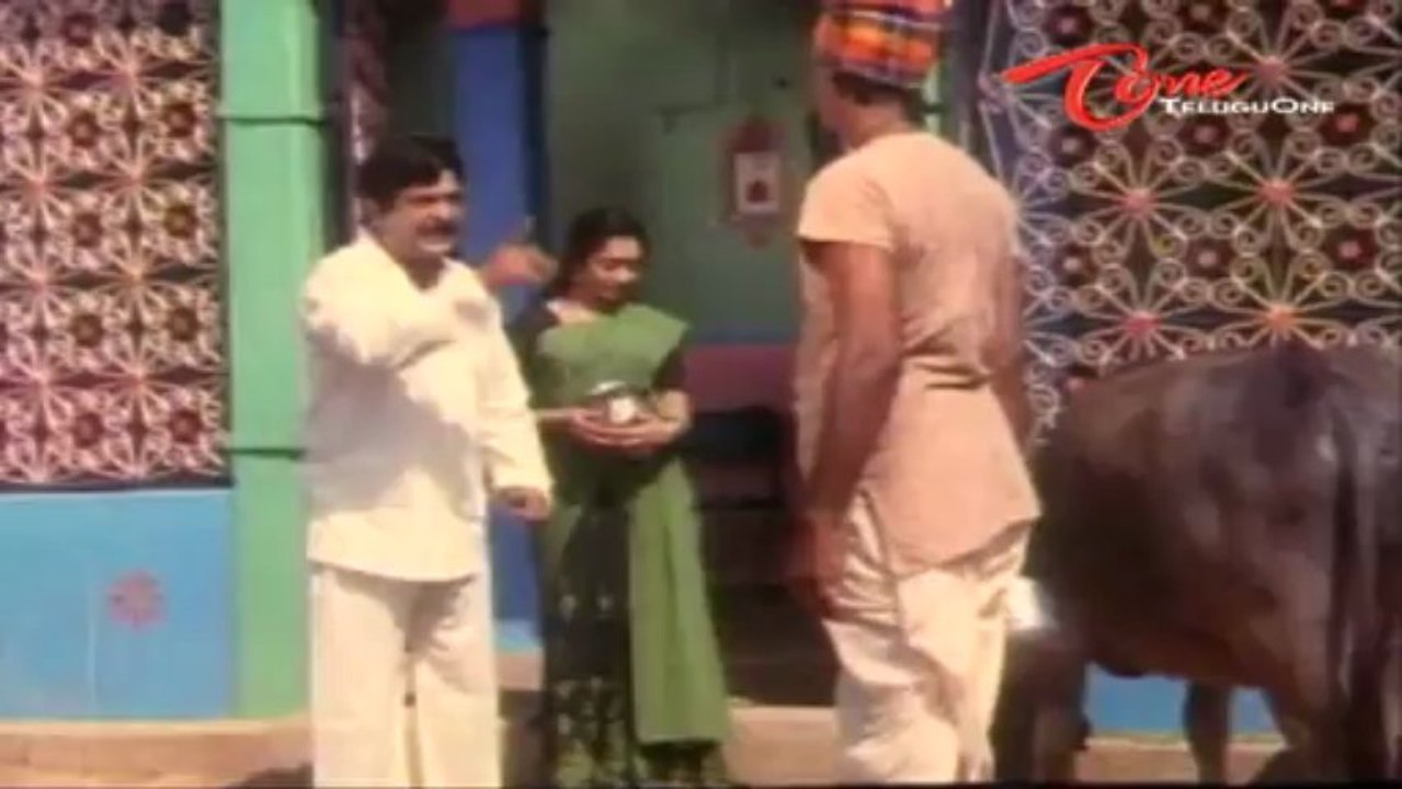 Chandra Mohan Scares Buffalo - Telugu Comedy Scene