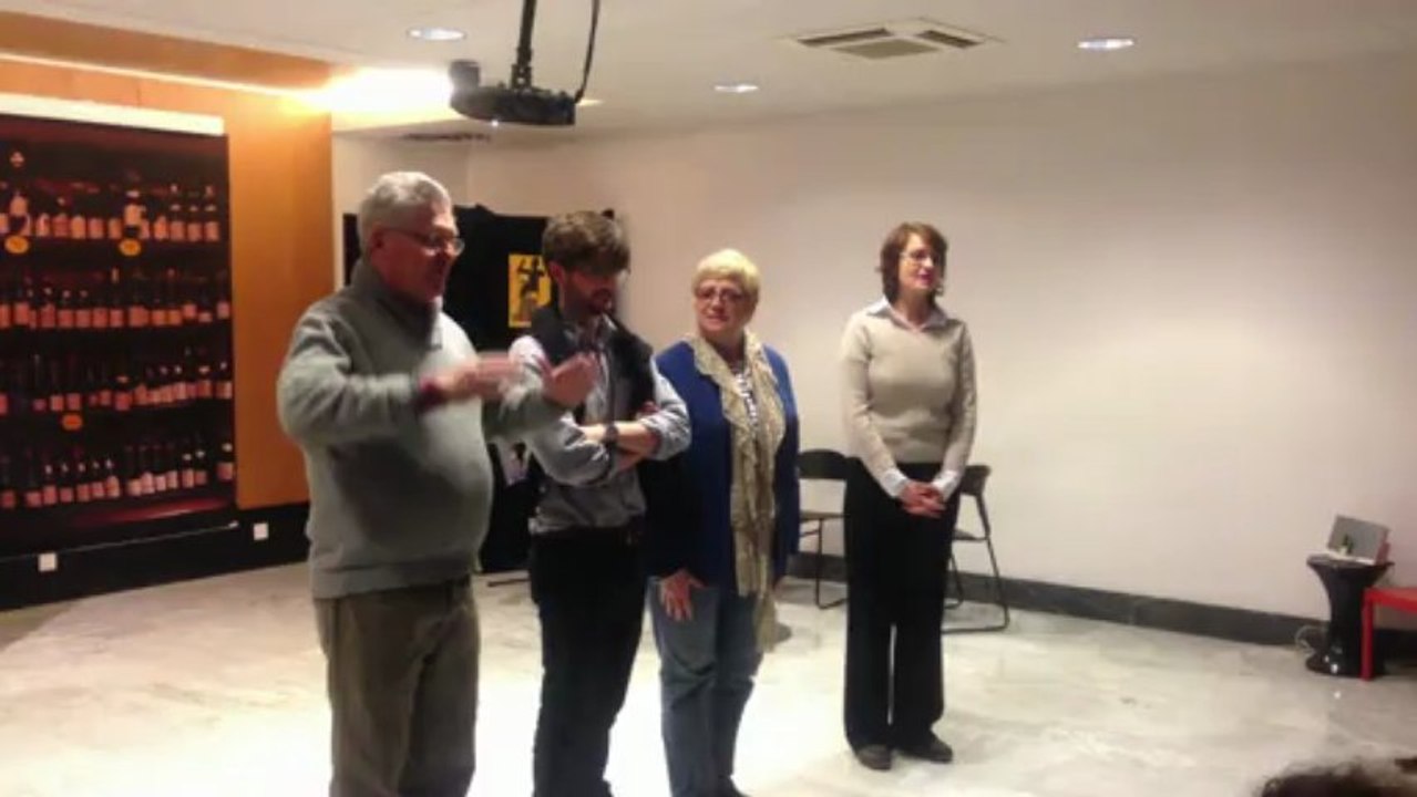 Intervention lors du Printemps des Poètes à la médiathèque faisant honneur au surréaliste Boris Vian par La Compagnie des Lumières