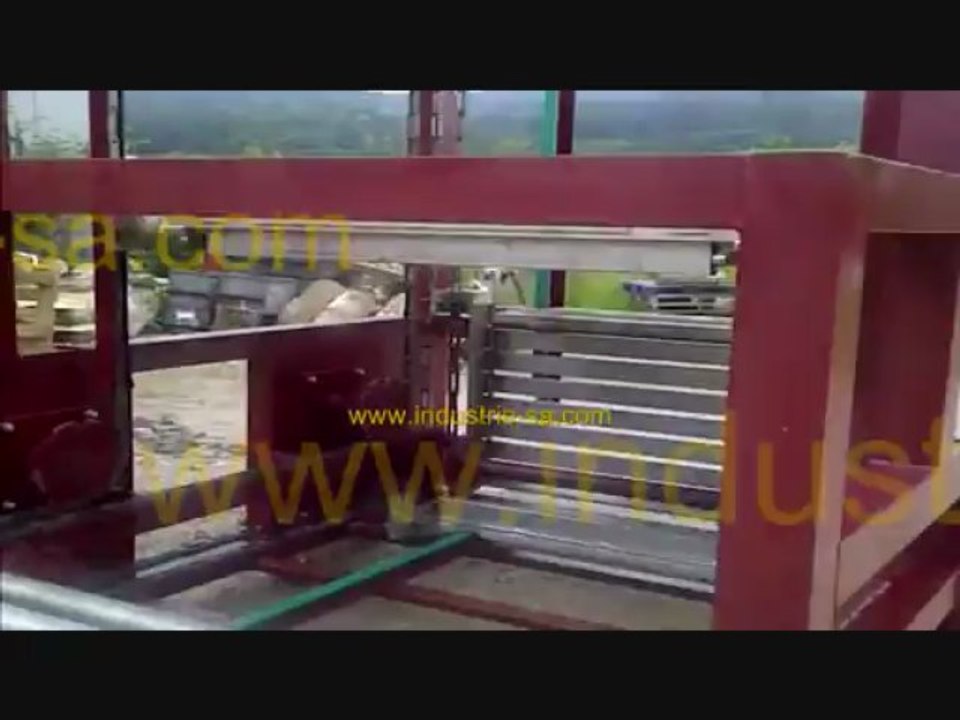 video 36202  liftpal 100 Ascenseur elevateur  continu Réalisation d'une ligne de convoyage automatique    reliant deux chambres froides à - 28 degrés avec un élévateur continu réversible LIFTPAL 100