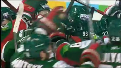 Ak Bars Kazan Vs. Traktor Chelyabinsk 2-1 OT