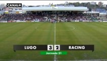 Liga Adelante  Lugo 3  Racing de Santander 2