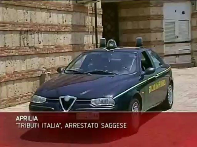 APRILIA: “TRIBUTI ITALIA”, ARRESTATO SAGGESE
