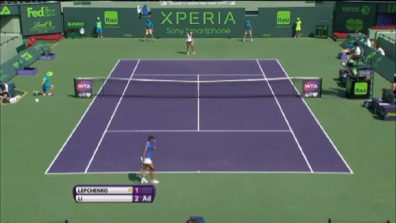 Miami: Li Na feiert Achtelfinal-Einzug gegen Lepchenko