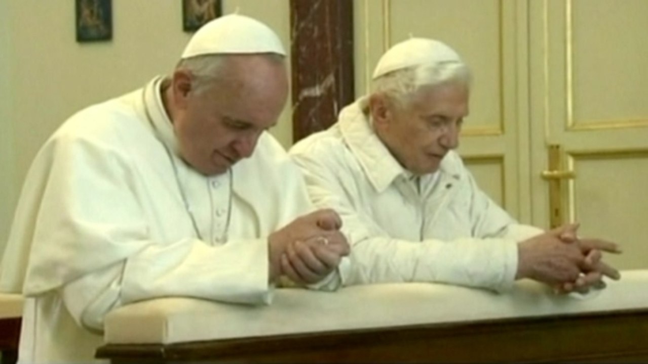 Pope Francis to Pope Benedict: "We are brothers"