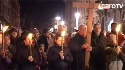 Icaro Tv. La via Crucis delle parrocchie del centro