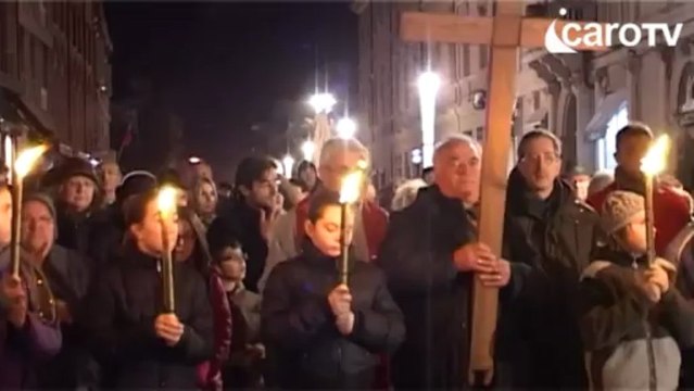 Icaro Tv. La via Crucis delle parrocchie del centro