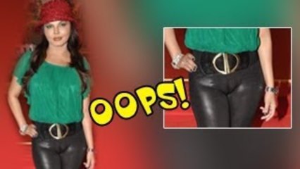 Rakhi Sawant's SHOCKING WARDROBE MALFUNCTION