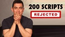 Aamir Khan REJECTS 200 scripts!