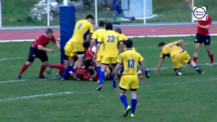 Championnat Europe U18 de rugby Russie-Roumanie 42-25