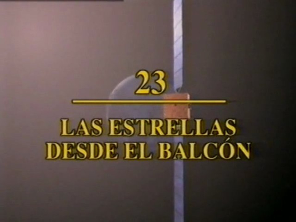 23.-Las estrellas desde el balcon