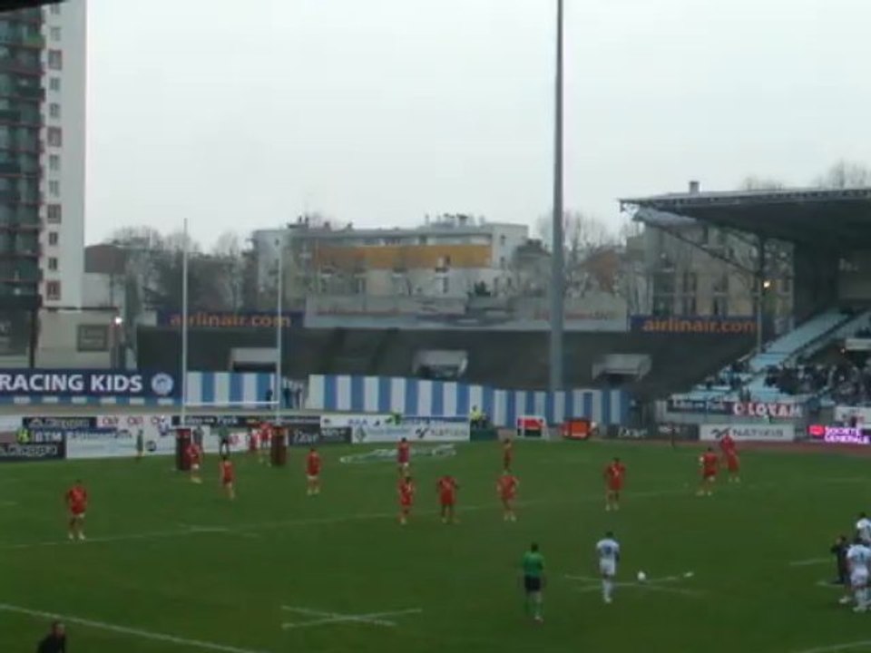 1er pénalité de Jonathan Wisniewski. Match RM92 vs USAP