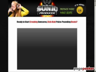 Sonic Producer V2.0: Your Online Beat Machine