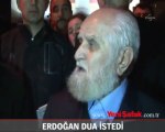 Erdoğan, Ali Rıza Hocaefendi'den dua istedi