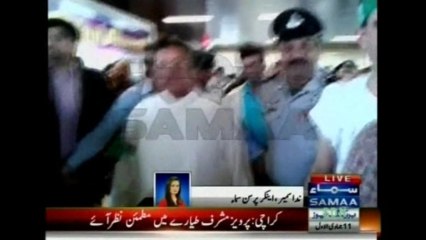 Self-exiled Musharraf returns to Pakistan