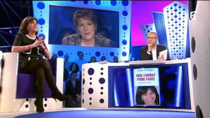 Anne Hidalgo, invitée d'On N'est Pas Couché sur France 2, le 23/03/13