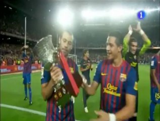 Javier Mascherano vs Real Madrid Supercopa (Vuelta Barcelona) 2011.avi
