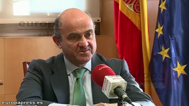 De Guindos: Los ahorros ahora están más seguros